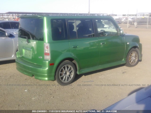 JTLKT324264067884 - 2006 TOYOTA SCION XB Жасыл фото 4