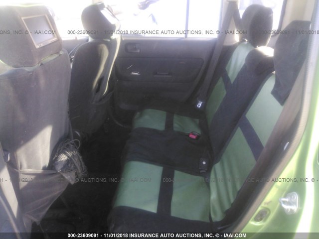 JTLKT324264067884 - 2006 TOYOTA SCION XB Жасыл фото 8