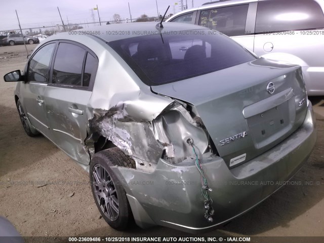 3N1AB61E77L724781 - 2007 NISSAN SENTRA 2.0/2.0S/2.0SL GREEN photo 3