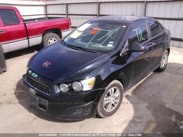 1G1JA5SH9C4174253 - 2012 CHEVROLET SONIC LS 黑色 照片 2