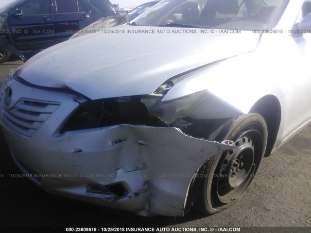 4T1BE46K48U759048 - 2008 TOYOTA CAMRY CE/LE/XLE/SE SILVER photo 6