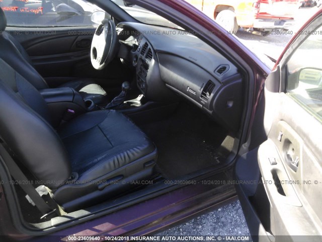 2G1WX15K729199006 - 2002 CHEVROLET MONTE CARLO SS იასამნისფერი ფოტო 5