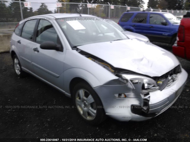 1FAFP37N27W113809 - 2007 FORD FOCUS ZX5/S/SE/SES SILVER photo 1