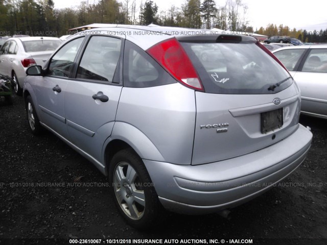 1FAFP37N27W113809 - 2007 FORD FOCUS ZX5/S/SE/SES 银色 照片 3