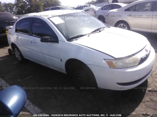 1G8AJ52F64Z157463 - 2004 SATURN ION LEVEL 2 WHITE photo 1
