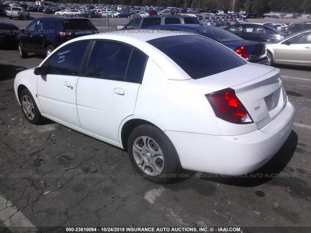 1G8AJ52F64Z157463 - 2004 SATURN ION LEVEL 2 WHITE photo 3