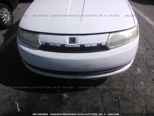 1G8AJ52F64Z157463 - 2004 SATURN ION LEVEL 2 WHITE photo 6
