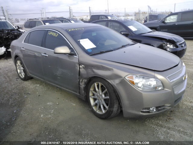 1G1ZK57738F214385 - 2008 CHEVROLET MALIBU LTZ 棕色 照片 1