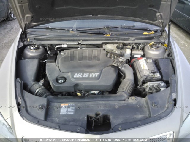 1G1ZK57738F214385 - 2008 CHEVROLET MALIBU LTZ 棕色 照片 10