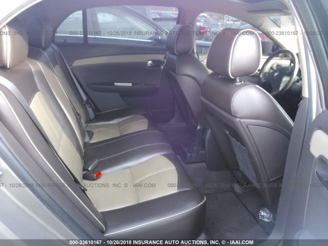 1G1ZK57738F214385 - 2008 CHEVROLET MALIBU LTZ 棕色 照片 8