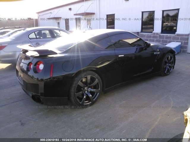 JN1AR54F99M251789 - 2009 NISSAN GT-R PREMIUM BLACK photo 4