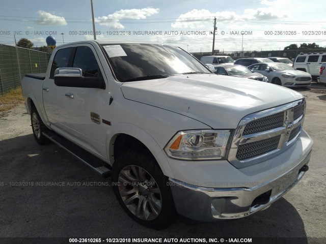 1C6RR7PM5GS114595 - 2016 RAM 1500 LONGHORN WHITE photo 1