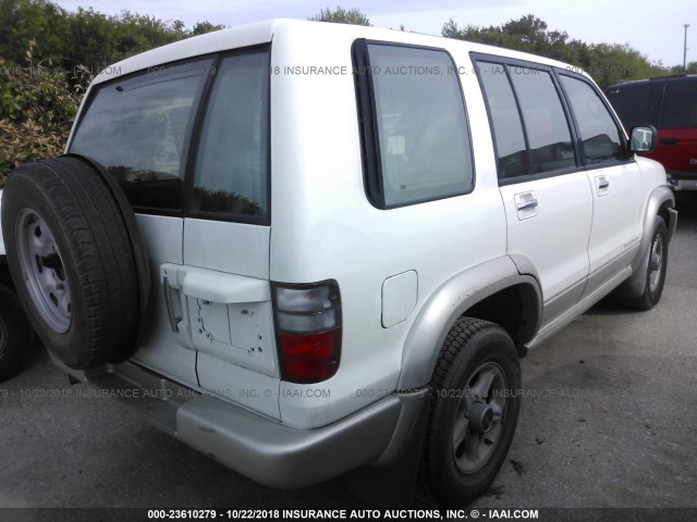 JACDS58X027J09948 - 2002 ISUZU TROOPER S/LS/LIMITED 白色 照片 4