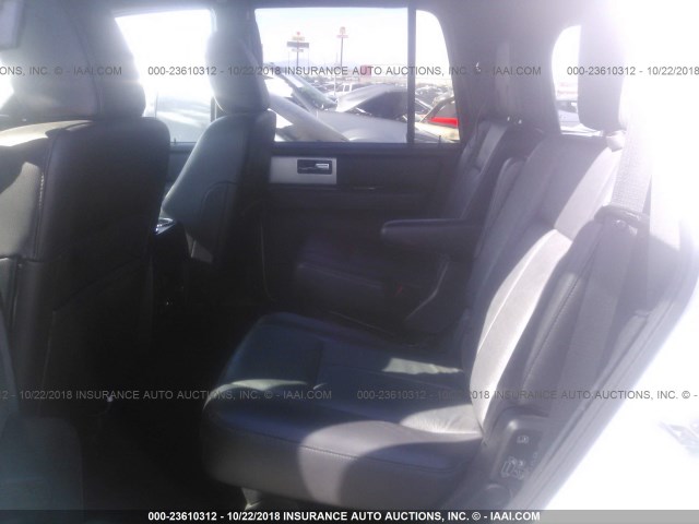 1FMJU2AT7HEA62390 - 2017 FORD EXPEDITION LIMITED WHITE photo 8