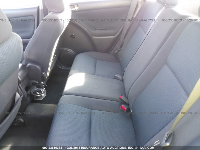 2T1KY32E95C496487 - 2005 TOYOTA COROLLA MATRIX XRS BLACK photo 8