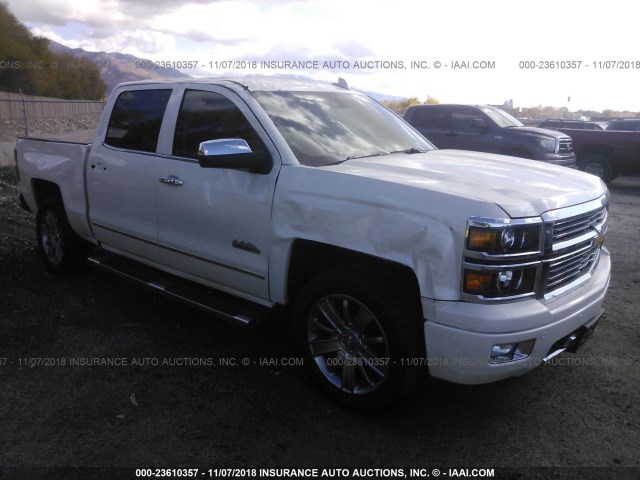 3GCPCTEC9FG377764 - 2015 CHEVROLET SILVERADO C1500 HIGH COUNTRY WHITE photo 1