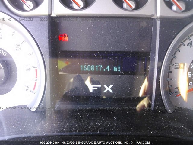 1FTFX1EV6AKC00869 - 2010 FORD F150 SUPER CAB RED photo 7