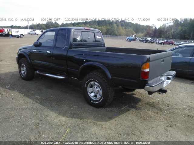 4TASM92N9XZ486349 - 1999 TOYOTA TACOMA XTRACAB PRERUNNER BLACK photo 3