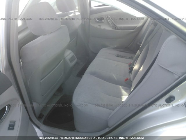 4T1BF3EK4AU512742 - 2010 TOYOTA CAMRY SE/LE/XLE SILVER photo 8