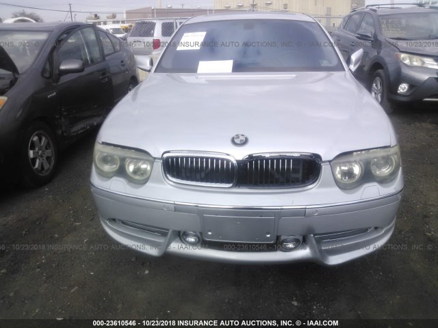 WBAGN83443DK10608 - 2003 BMW 760 LI GRAY photo 6