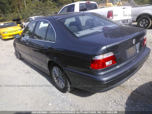 WBADT63471CF01154 - 2001 BMW 530 I AUTOMATIC GRAY photo 3