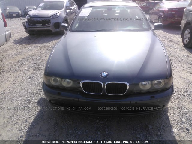 WBADT63471CF01154 - 2001 BMW 530 I AUTOMATIC GRAY photo 6