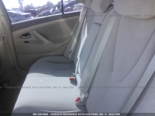 4T4BE46K09R069496 - 2009 TOYOTA CAMRY SE/LE/XLE ოქროსფერი ფოტო 8