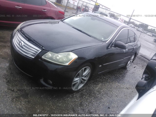 JNKAY01E88M606267 - 2008 INFINITI M35 SPORT BLACK photo 2