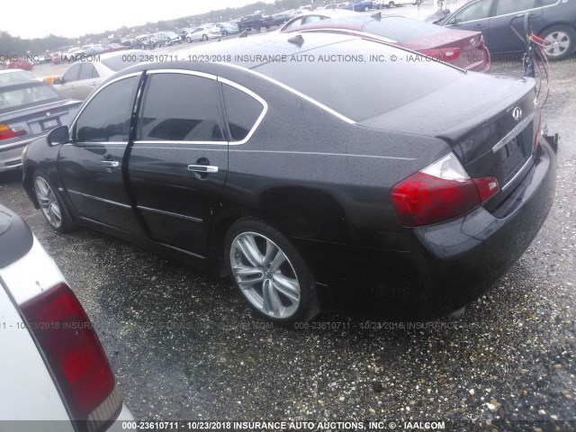 JNKAY01E88M606267 - 2008 INFINITI M35 SPORT BLACK photo 3