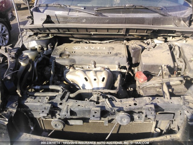 JTLKE50E081002344 - 2008 TOYOTA SCION XB Қара фото 10