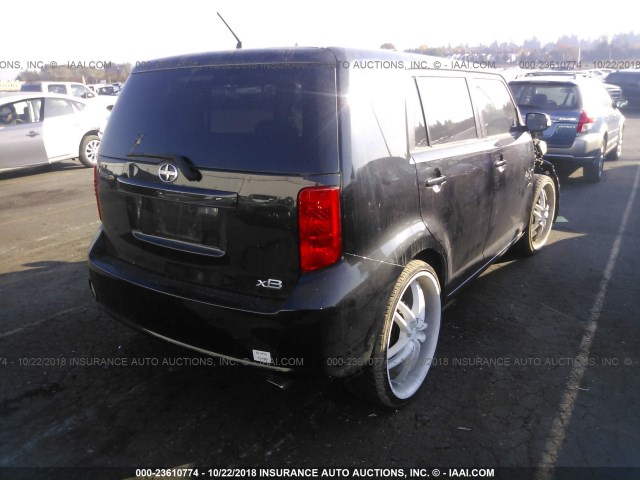JTLKE50E081002344 - 2008 TOYOTA SCION XB Қара фото 4