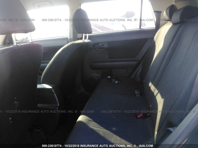 JTLKE50E081002344 - 2008 TOYOTA SCION XB Қара фото 8