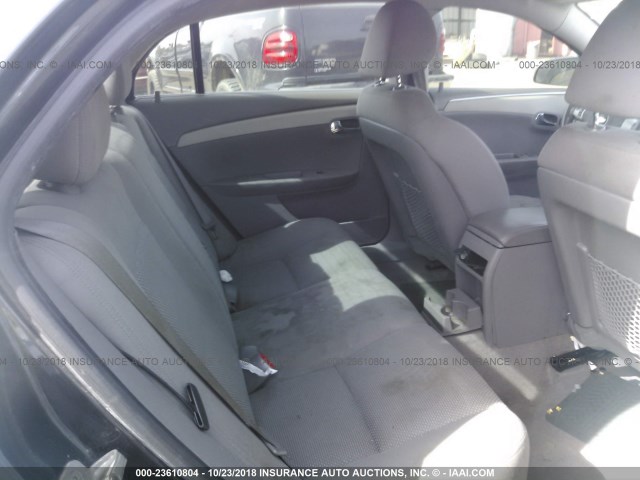 1G1ZA5EB6A4162682 - 2010 CHEVROLET MALIBU LS 灰色 照片 8