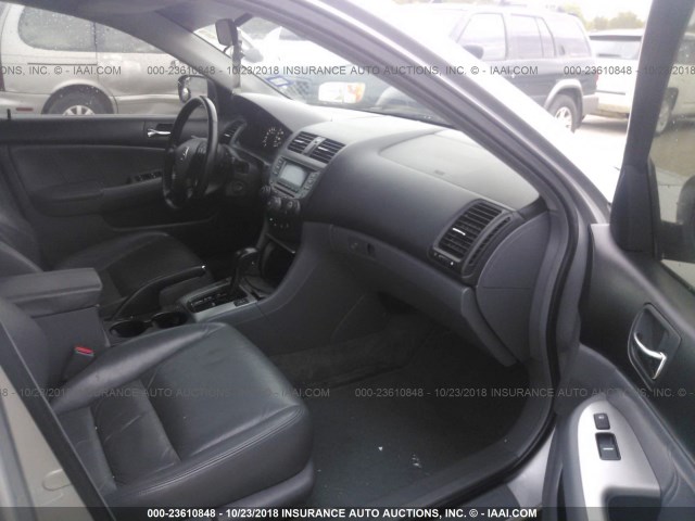 1HGCM56807A169937 - 2007 HONDA ACCORD EX SILVER photo 5