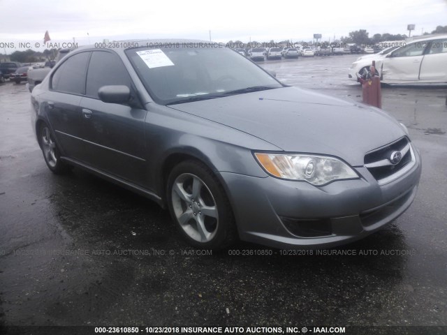 4S3BL616987210685 - 2008 SUBARU LEGACY 2.5I GRAY photo 1