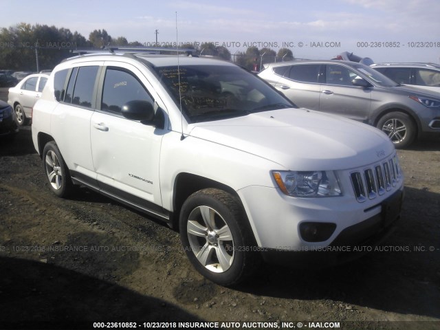 1C4NJDEB8CD584505 - 2012 JEEP COMPASS LATITUDE თეთრი ფოტო 1