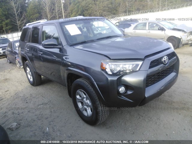 JTEBU5JR6G5342827 - 2016 TOYOTA 4RUNNER SR5 PREM/LTDL/TRAIL/TRD 灰色 照片 1