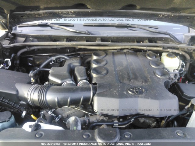 JTEBU5JR6G5342827 - 2016 TOYOTA 4RUNNER SR5 PREM/LTDL/TRAIL/TRD 灰色 照片 10