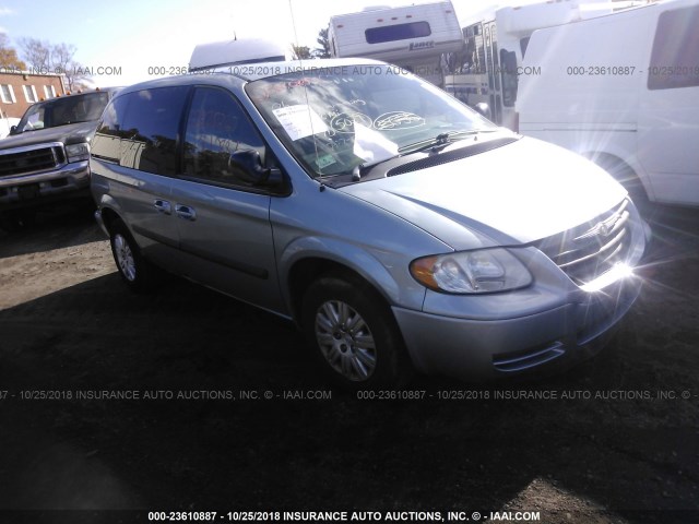 1A4GP45R46B595368 - 2006 CHRYSLER TOWN & COUNTRY  BLUE photo 1