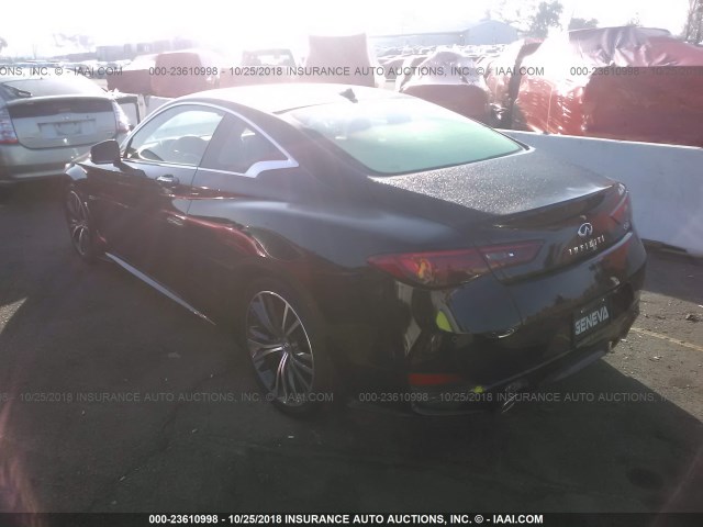 JN1EV7EK9HM362202 - 2017 INFINITI Q60 PREMIUM/SPORT BLACK photo 3