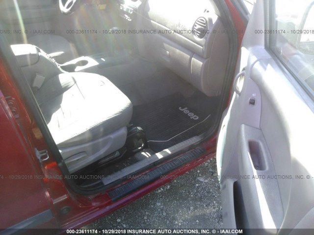 1J4GK48K63W682352 - 2003 JEEP LIBERTY SPORT/FREEDOM წითელი ფოტო 5