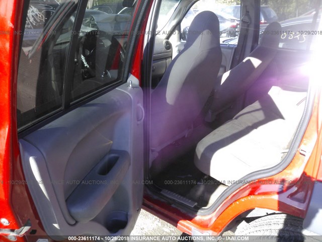 1J4GK48K63W682352 - 2003 JEEP LIBERTY SPORT/FREEDOM წითელი ფოტო 8
