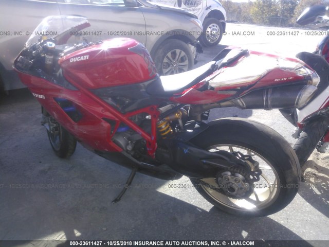 ZDM1XBHW98B016285 - 2008 DUCATI 1098 R RED photo 3