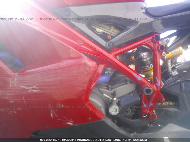 ZDM1XBHW98B016285 - 2008 DUCATI 1098 R RED photo 9