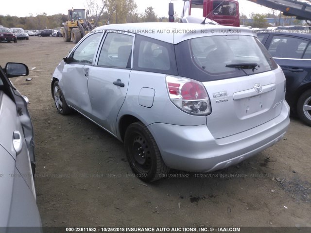 2T1KR32E57C642819 - 2007 TOYOTA COROLLA MATRIX XR SILVER photo 3