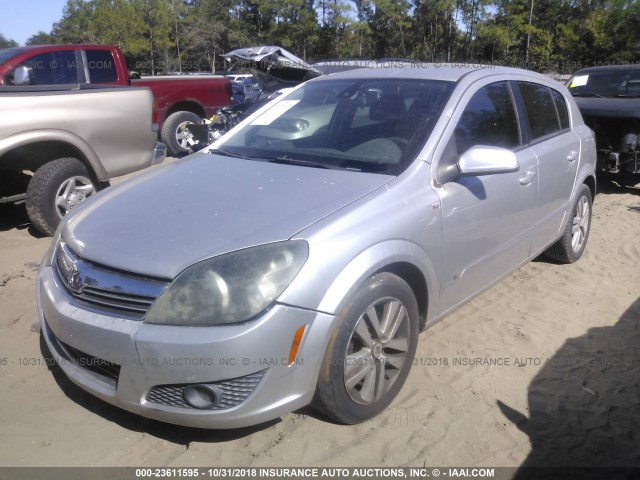 W08AT671X85123843 - 2008 SATURN ASTRA XR SILVER photo 2