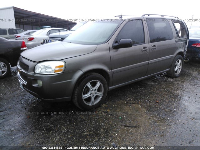 1GNDV23L65D230122 - 2005 CHEVROLET UPLANDER LS 棕色 照片 2