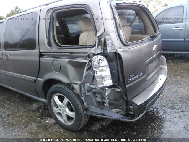 1GNDV23L65D230122 - 2005 CHEVROLET UPLANDER LS 棕色 照片 6