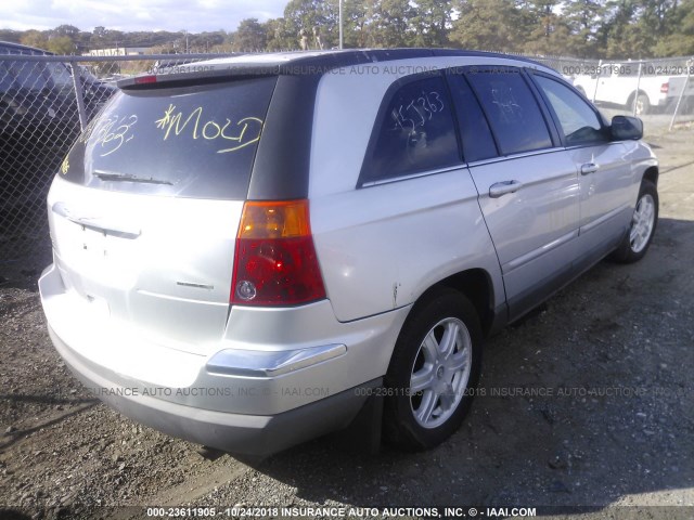 2A8GF68406R604775 - 2006 CHRYSLER PACIFICA TOURING GRAY photo 4