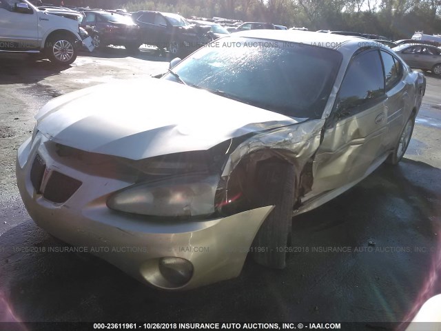 2G2WR524051320755 - 2005 PONTIAC GRAND PRIX GTP GOLD photo 2